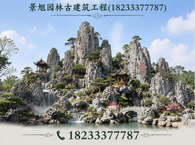 蠡县景旭园林古建筑工程展示图