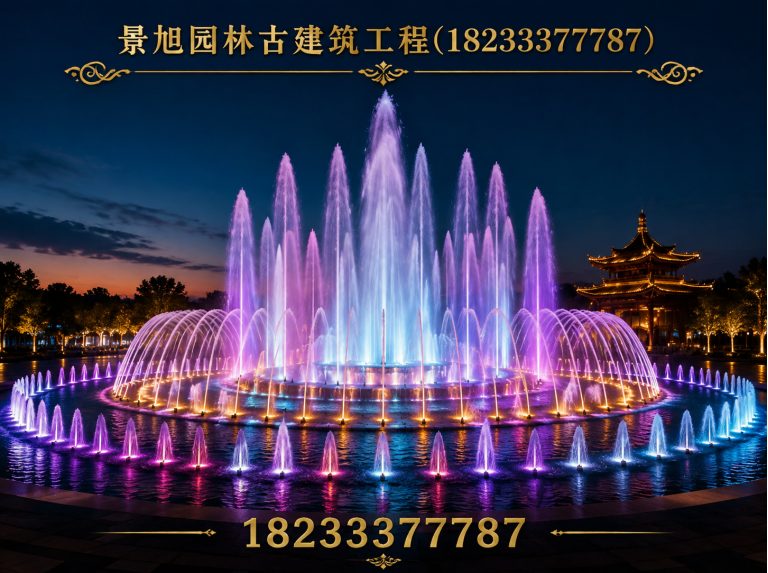 蠡县仿古牌楼展示图